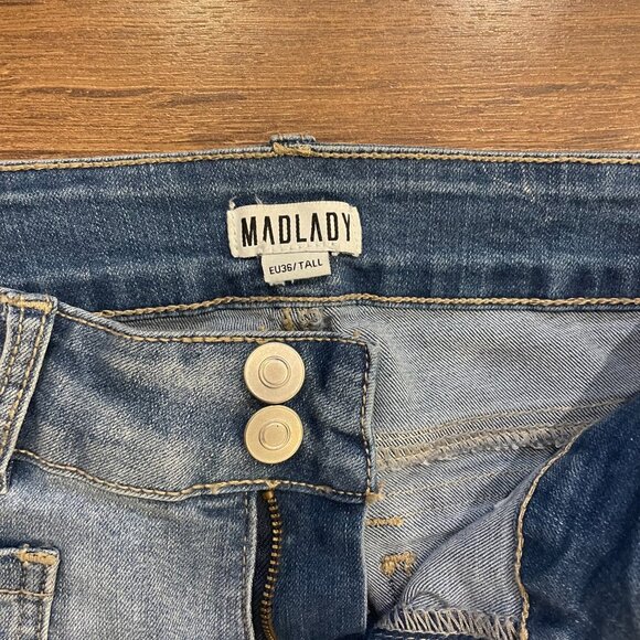 MadLady low rise bootcut Long pants size 4 - Picture 6 of 7